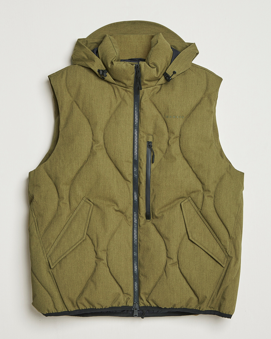 Men | Gilets | Oakley | Baldface Puffer Vest Army Green