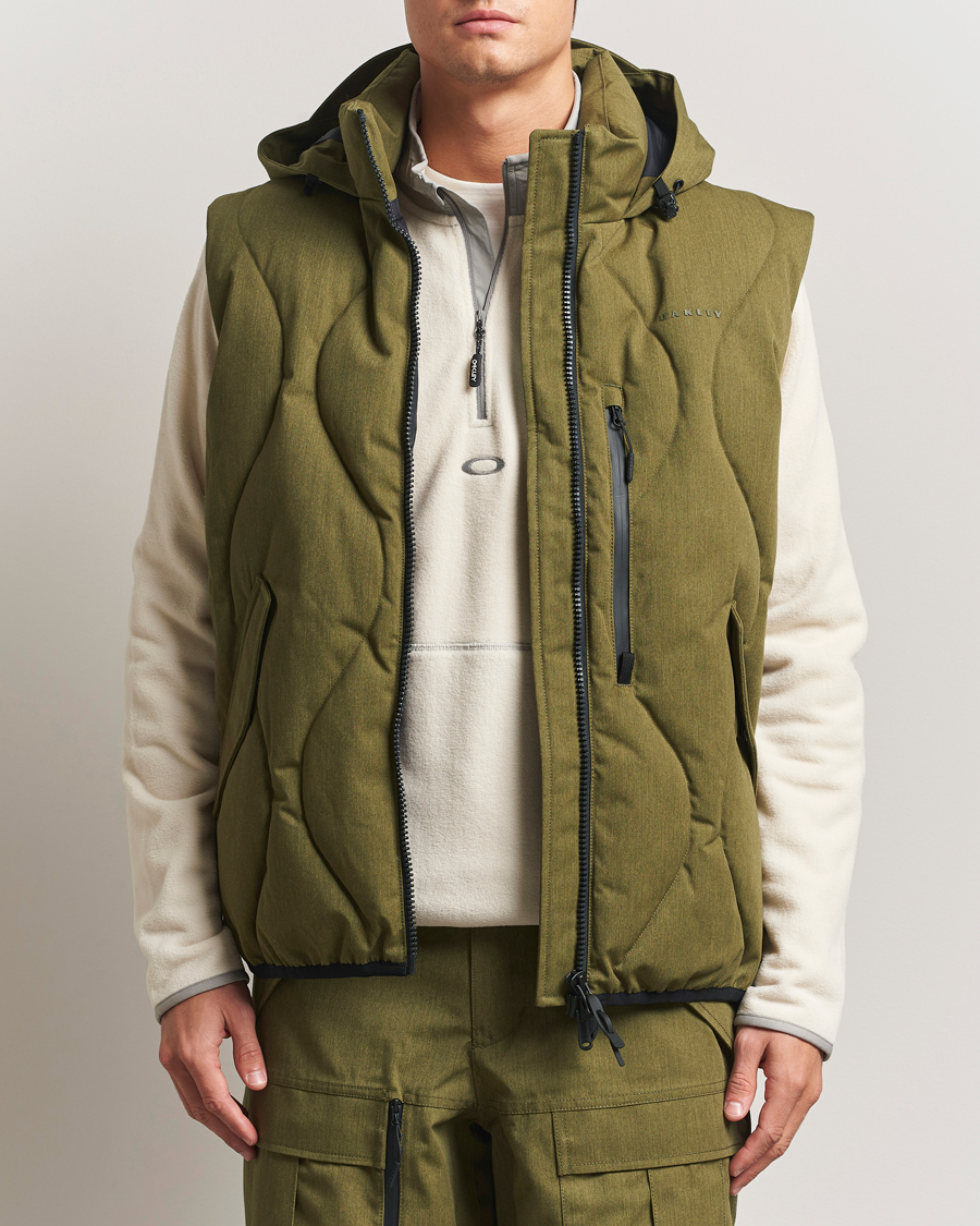 Men | Gilets | Oakley | Baldface Puffer Vest Army Green