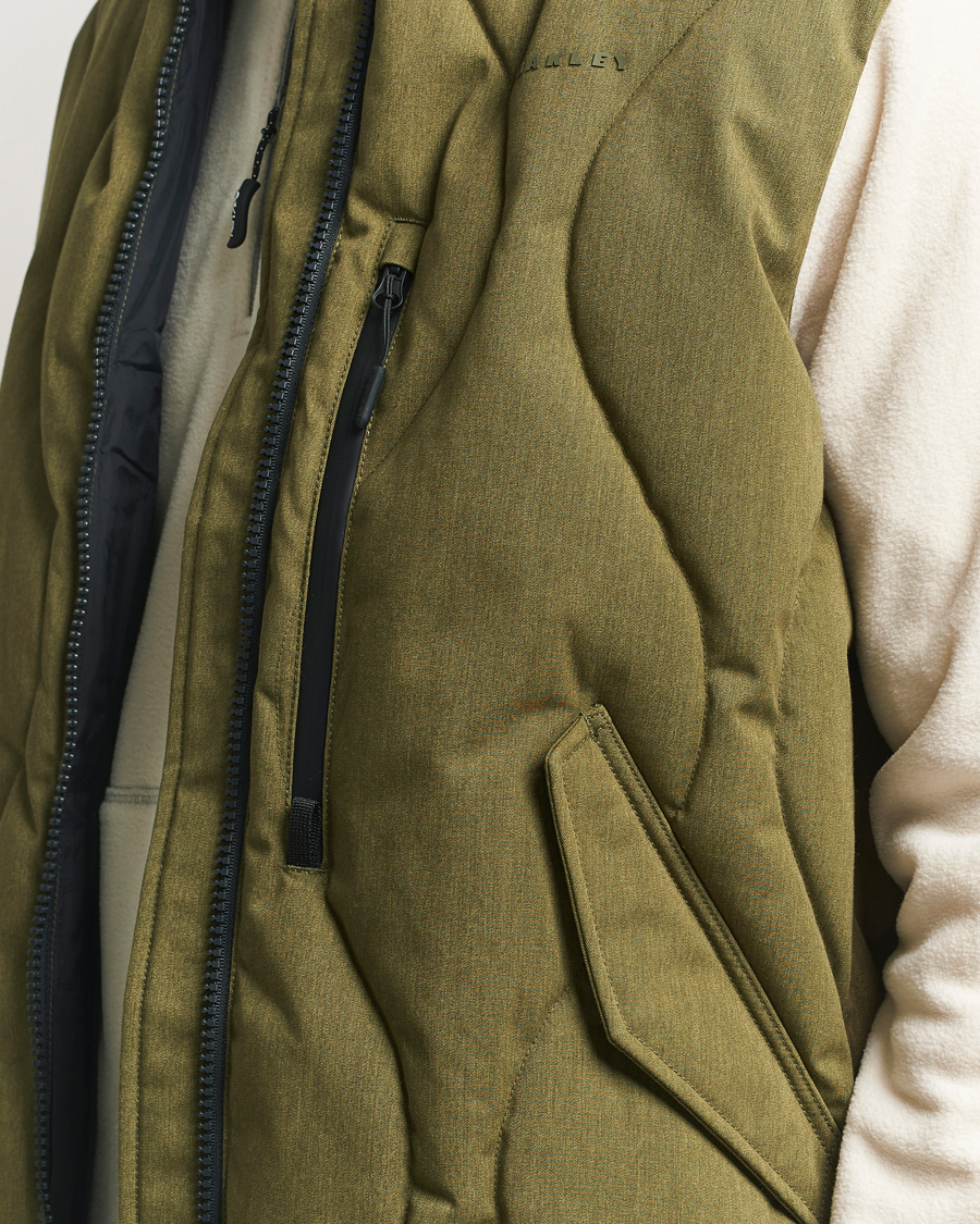 Men | Gilets | Oakley | Baldface Puffer Vest Army Green
