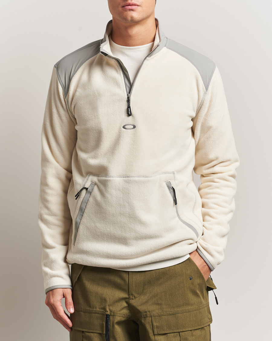 Men | Sweaters & Knitwear | Oakley | Butter Tech Half Zip Fleece Mist
