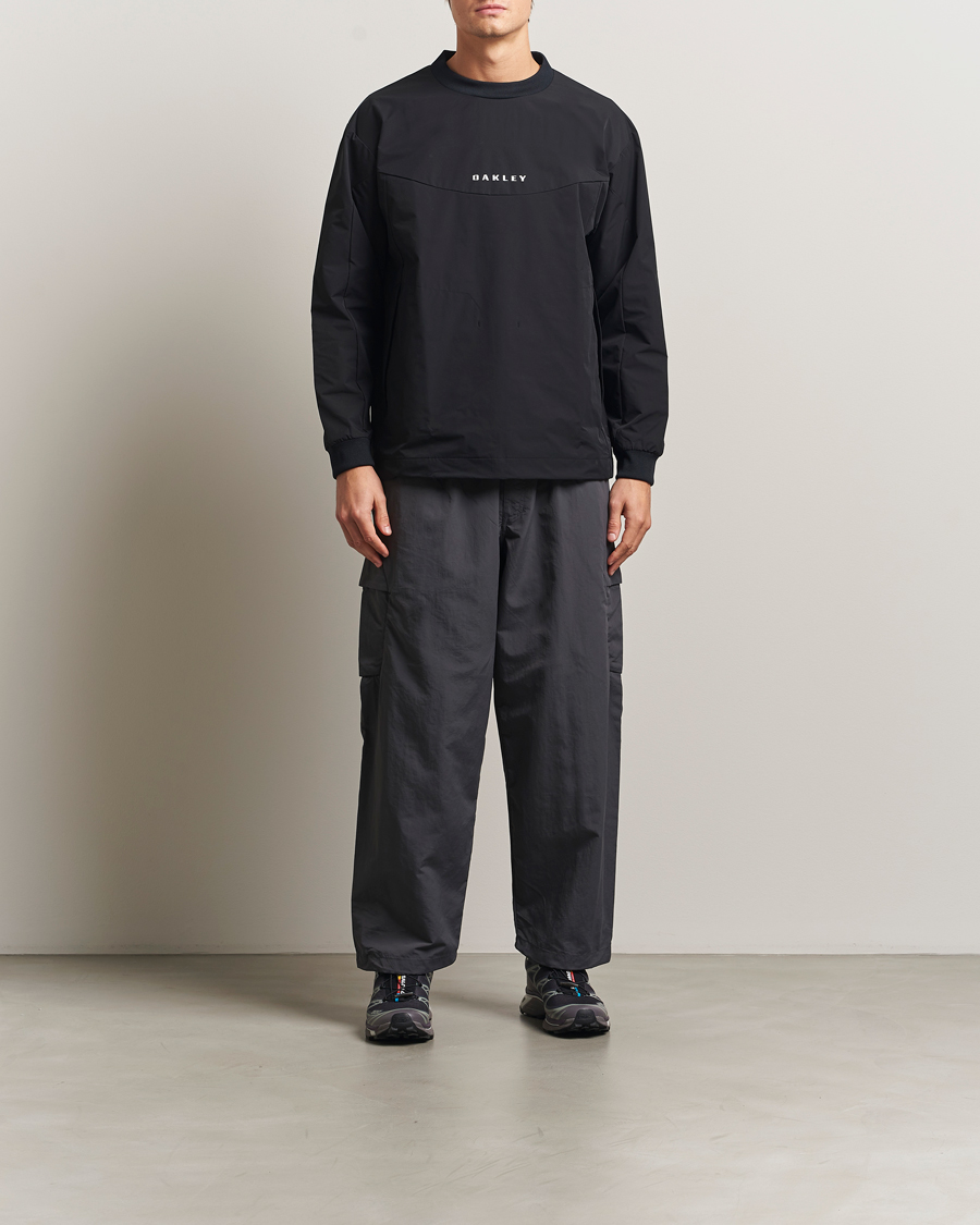 Men | Sweaters & Knitwear | Oakley | FGL Undulate Crew Jacket Blackout