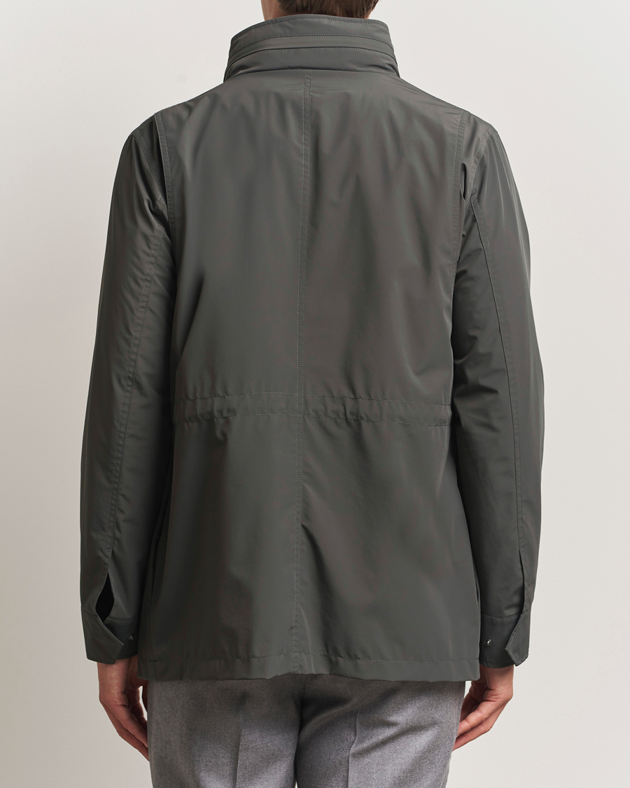 Men | Coats & Jackets | Oscar Jacobson | M65 Nylon Field Jacket Olive