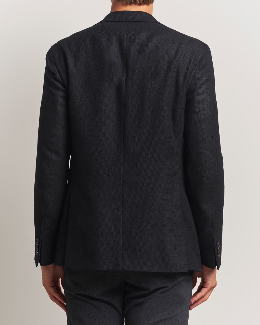 Men | Blazers | Oscar Jacobson | Fogerty Wool Blazer Black