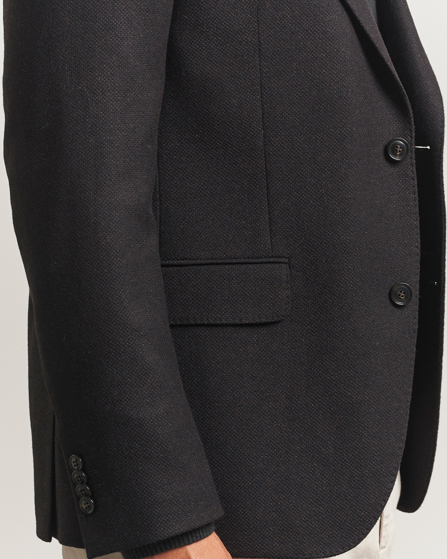 Men | Blazers | Oscar Jacobson | Fogerty Wool Blazer Brown