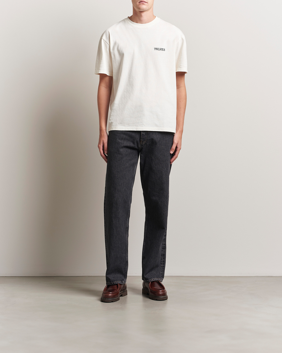 Men | T-Shirts | Palmes | Logo T-Shirt Broken White