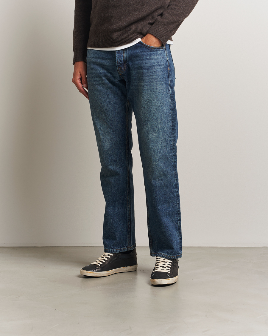 Men | Sneakers | Philippe Model | Prsx Low Top Vintage Leather Sneakers Black