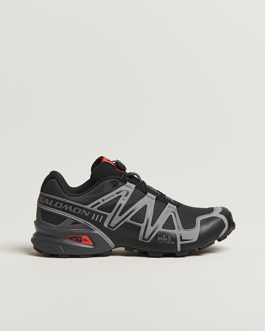Men | Hiking shoes | Salomon | Speedcross 3 GTX Sneakers Black/Asphalt