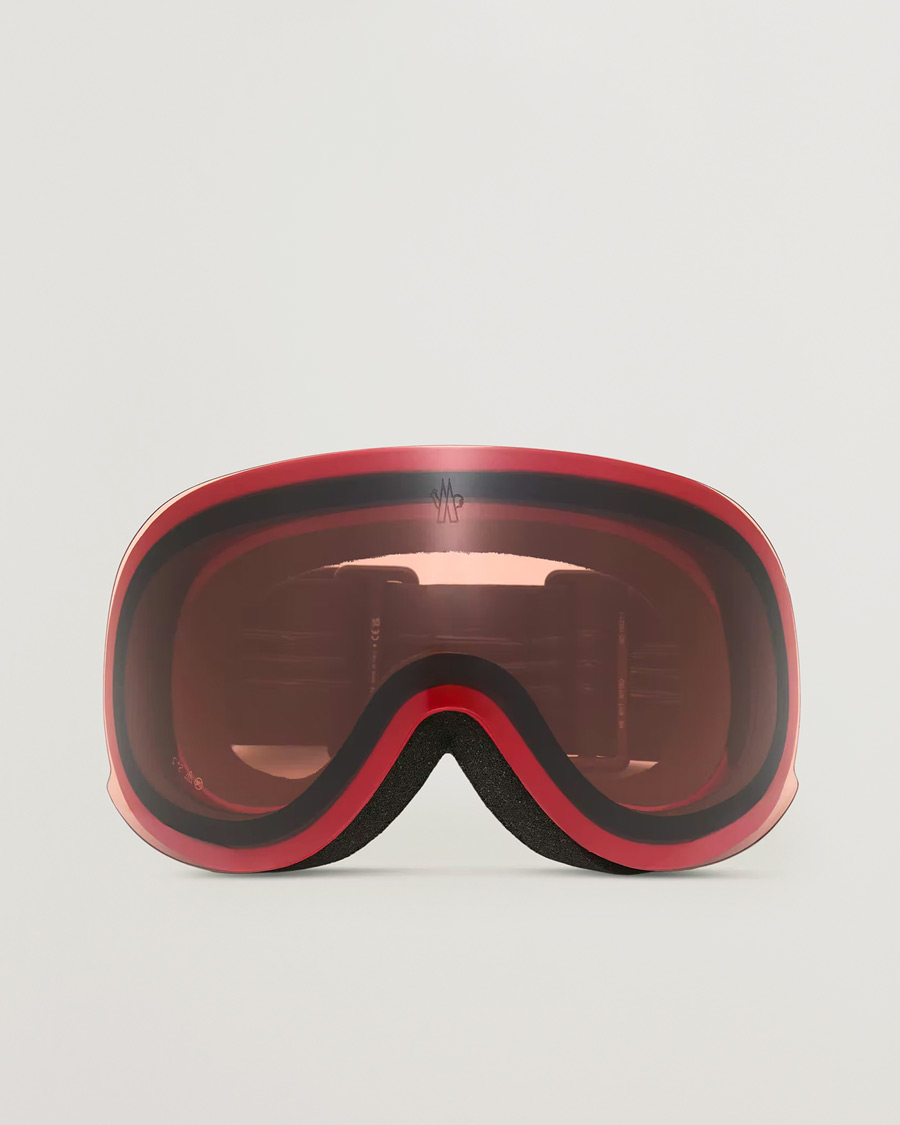 Men | Sunglasses | Moncler Lunettes | Snowflare Ski Goggles Black/Red