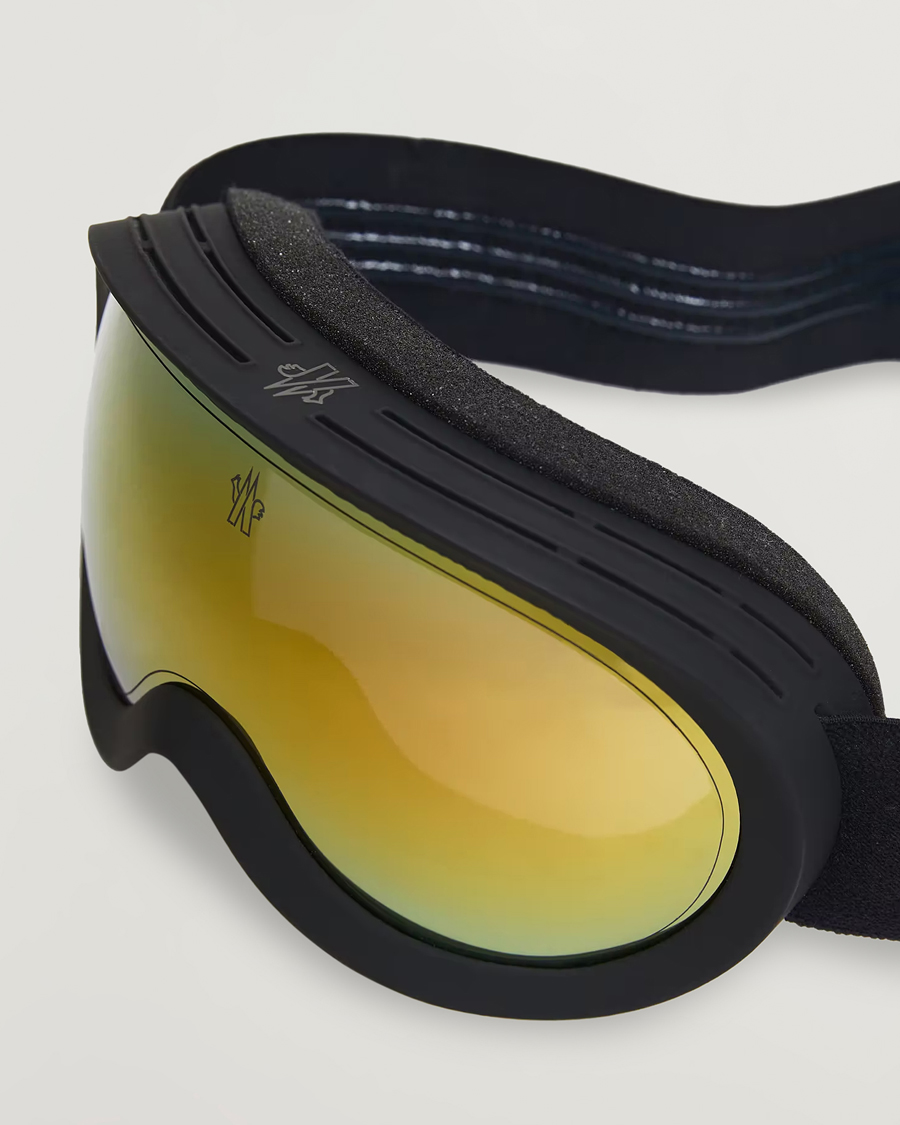 Men | Sunglasses | Moncler Lunettes | Snowray Ski Goggles Black/Gold
