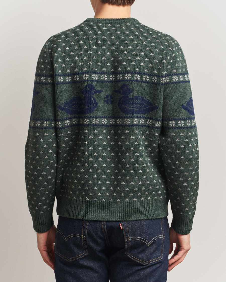 Men | Sweaters & Knitwear | Pendleton | Wool Duck Sweater Green