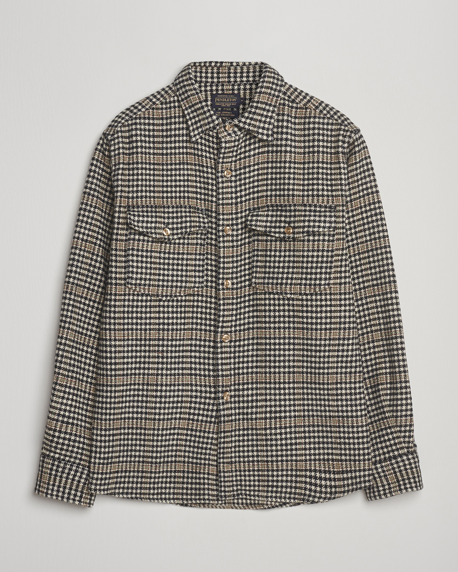 Men | Shirts | Pendleton | Big Pocket Shirt White Check