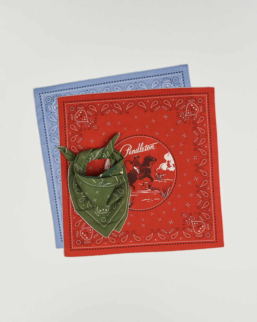 Men | Pocket Squares | Pendleton | 3-Pack Bandana Cowboy Multi
