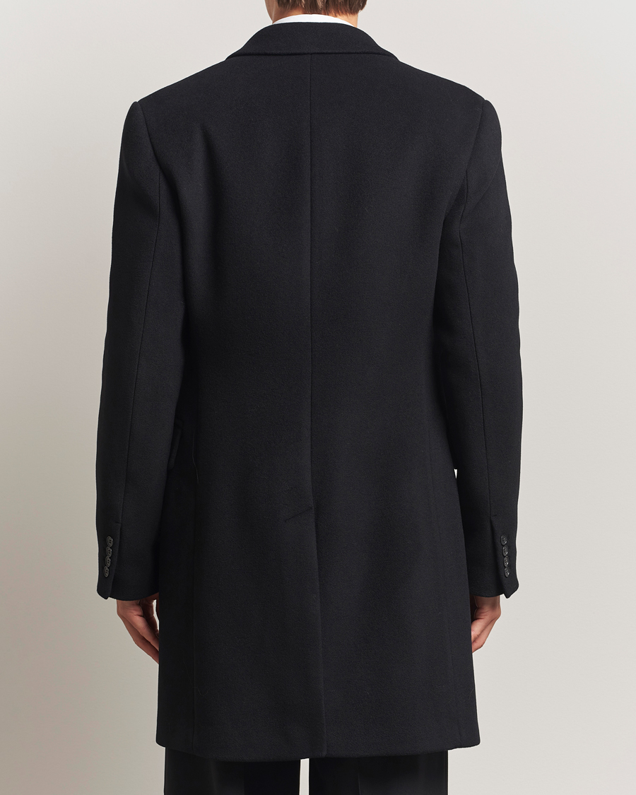 Men | Coats & Jackets | Filippa K | William Wool Coat Black