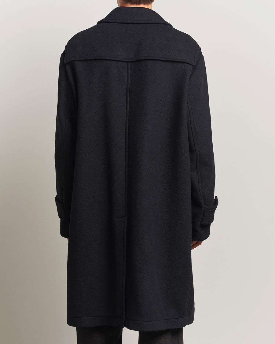 Men | Coats & Jackets | Filippa K | Monty Wool Duffle Coat Black