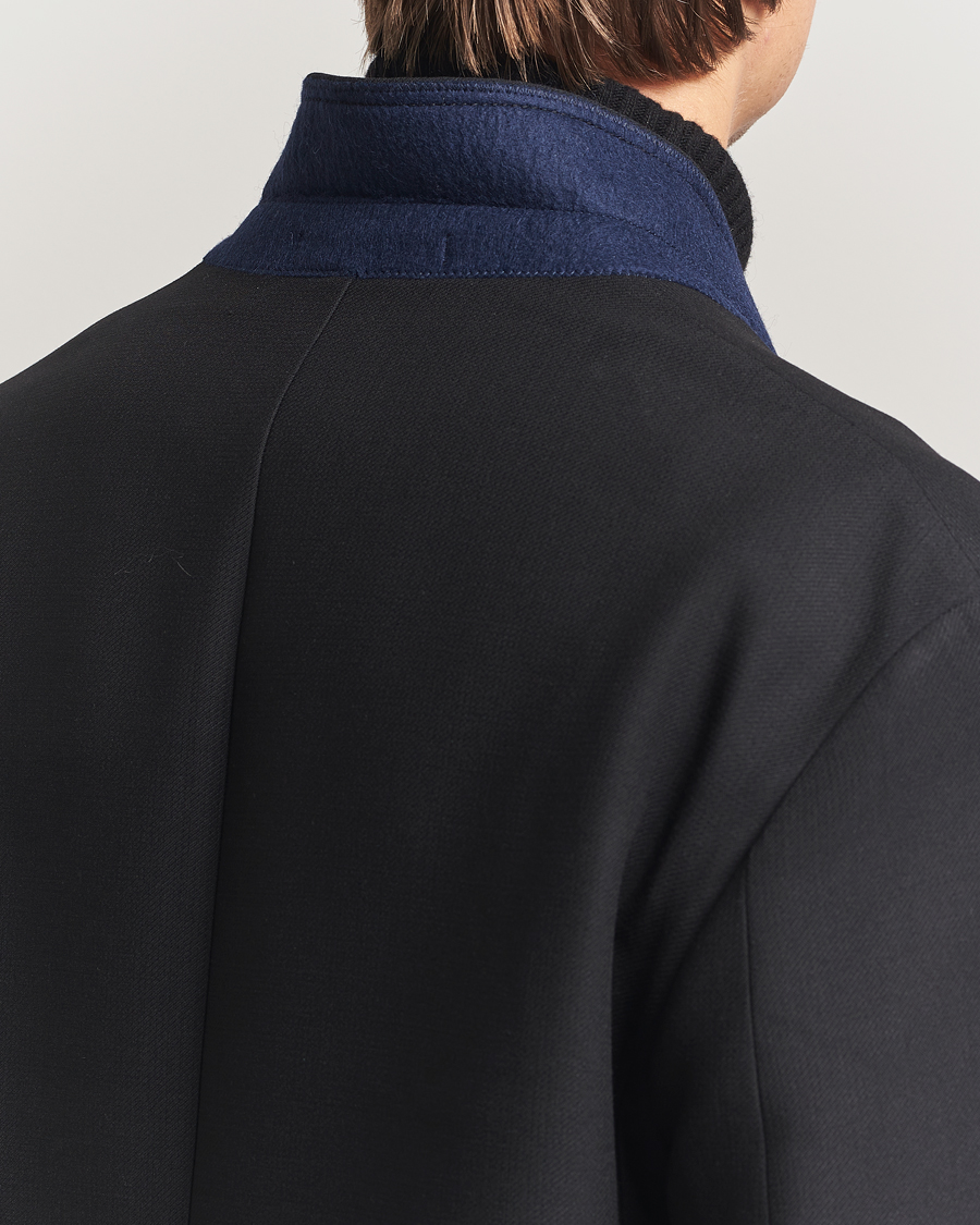 Men | Blazers | Filippa K | Riley Wool Workwear Blazer Black