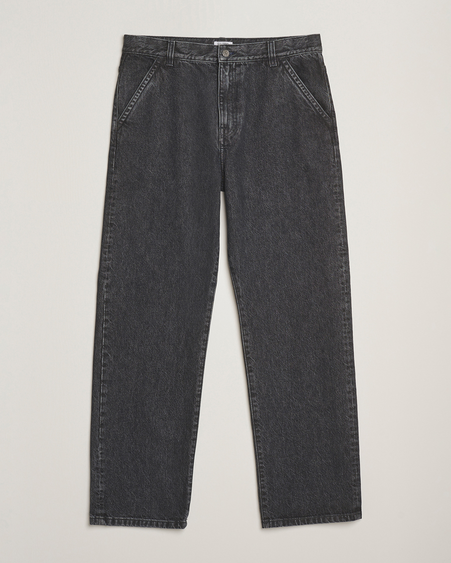 Men | Shirts | Filippa K | Loose Fit Workwear Jeans Washed Black