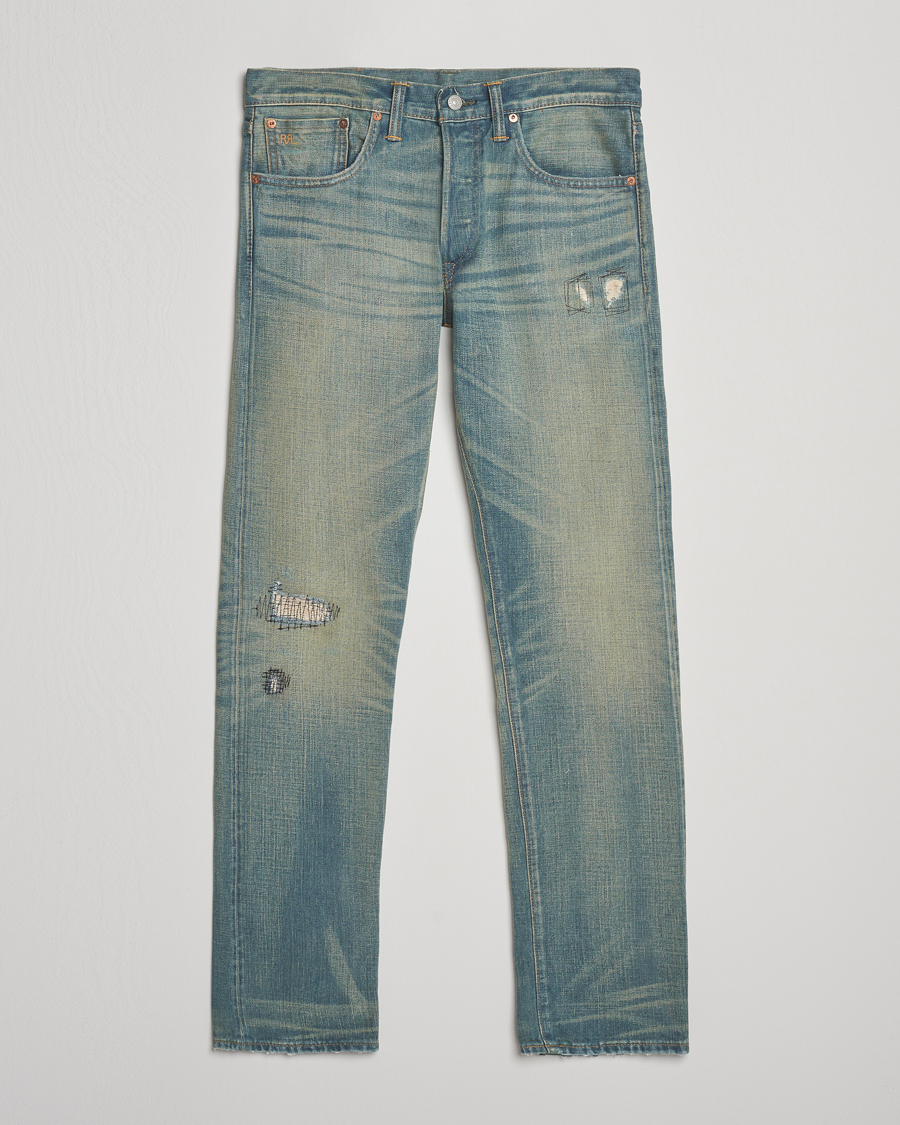 Men | Jeans | RRL | Slim Fit 5-Pocket Denim Ridgway Wash
