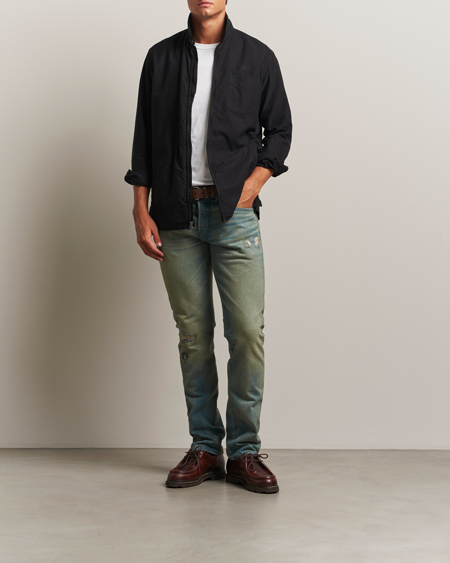Men | Jeans | RRL | Slim Fit 5-Pocket Denim Ridgway Wash