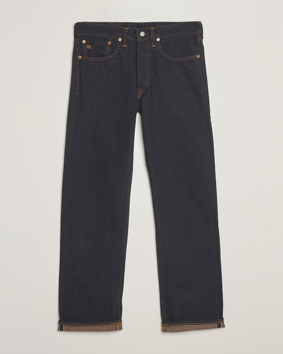 Men | Jeans | RRL | Straight Leg 5-Pocket Denim Once Washed