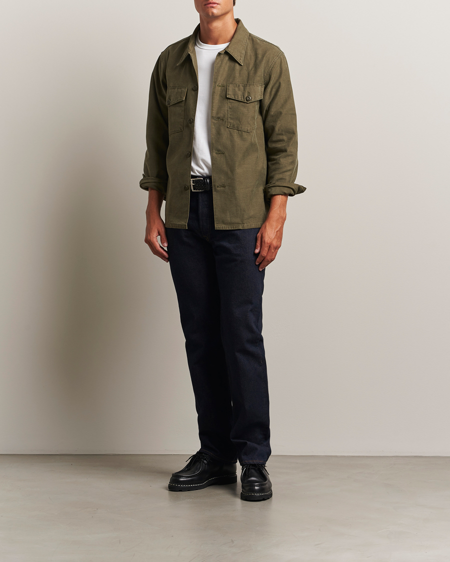 Men | Jeans | RRL | Straight Leg 5-Pocket Denim Once Washed