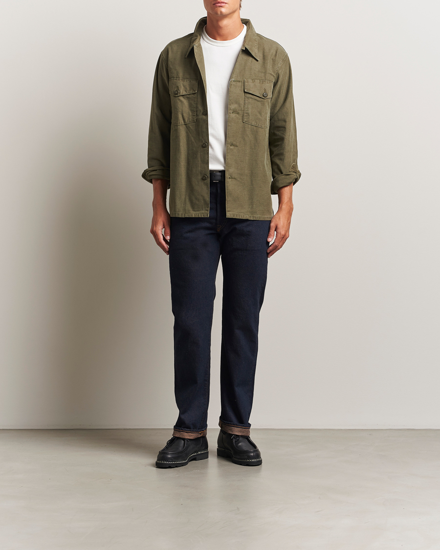 Men | Jeans | RRL | Straight Leg 5-Pocket Denim Once Washed