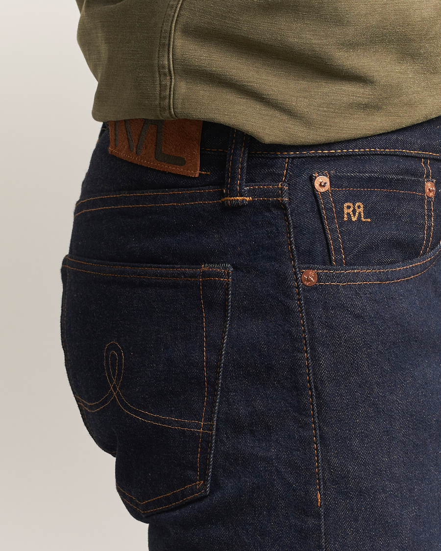 Men | Jeans | RRL | Straight Leg 5-Pocket Denim Once Washed