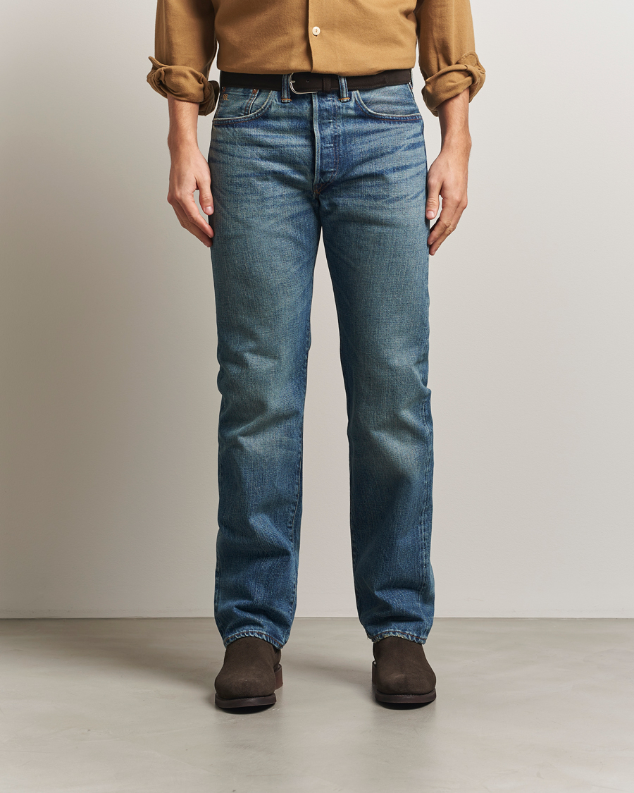 RRL Straight Leg 5-Pocket Denim Hillsview Wash at CareOfCarl.com