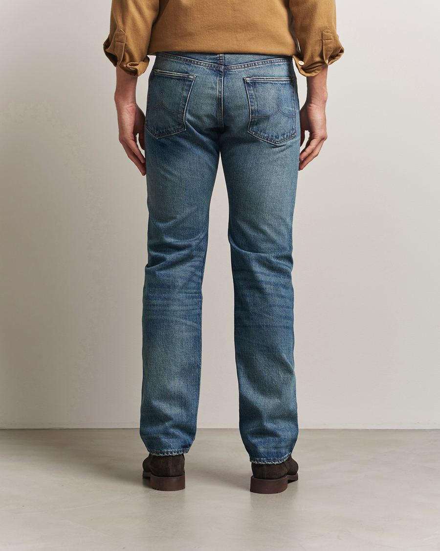 RRL Straight Leg 5-Pocket Denim Hillsview Wash at CareOfCarl.com