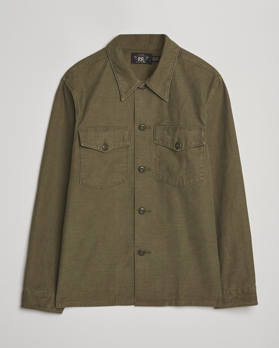 Men | Shirts | RRL | Regiment Overshirt Olive