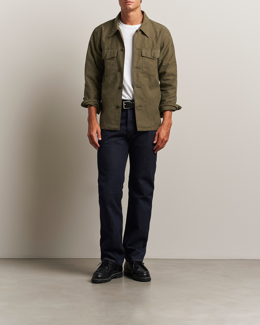 Men | Shirts | RRL | Regiment Overshirt Olive