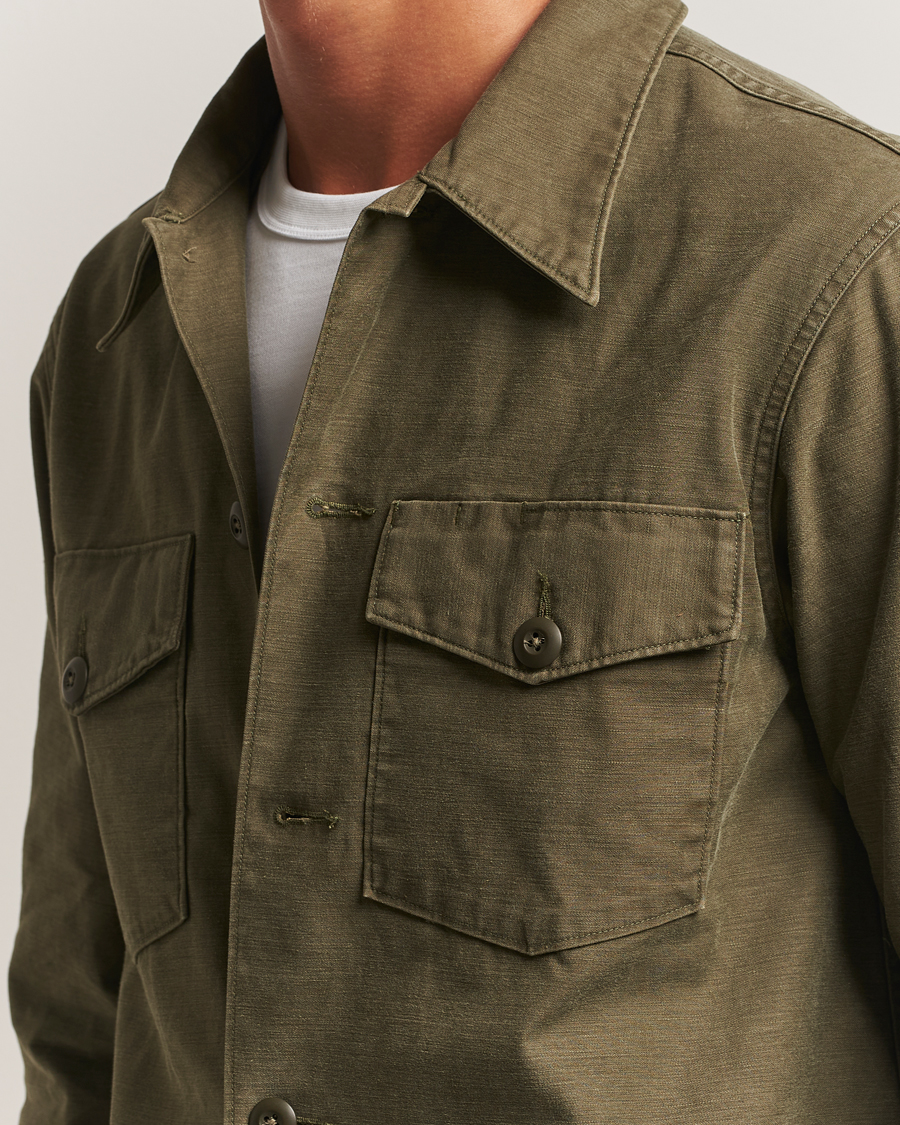 Men | Shirts | RRL | Regiment Overshirt Olive