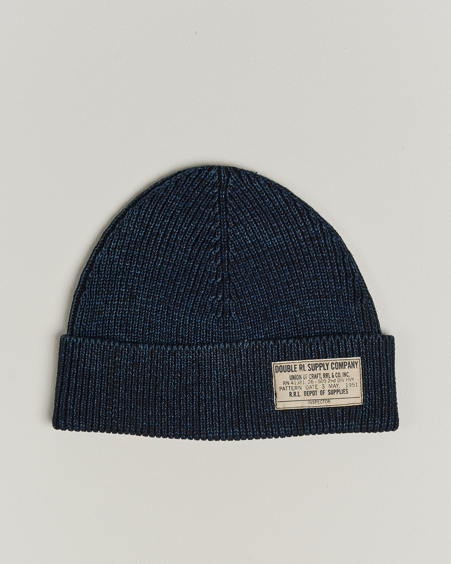 Men | Beanies | RRL | Watch Cap Midnight
