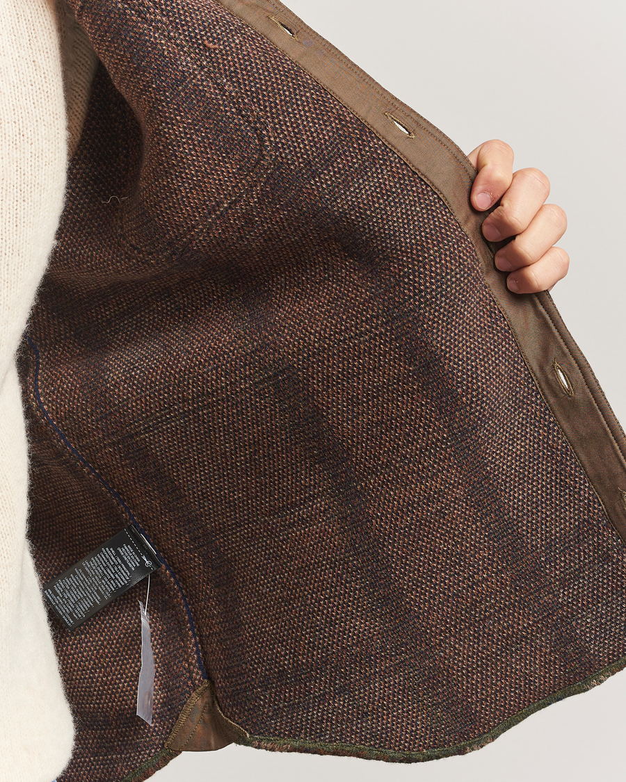 Men | Coats & Jackets | RRL | Matlock Cashmere Shirt Jacket Olive