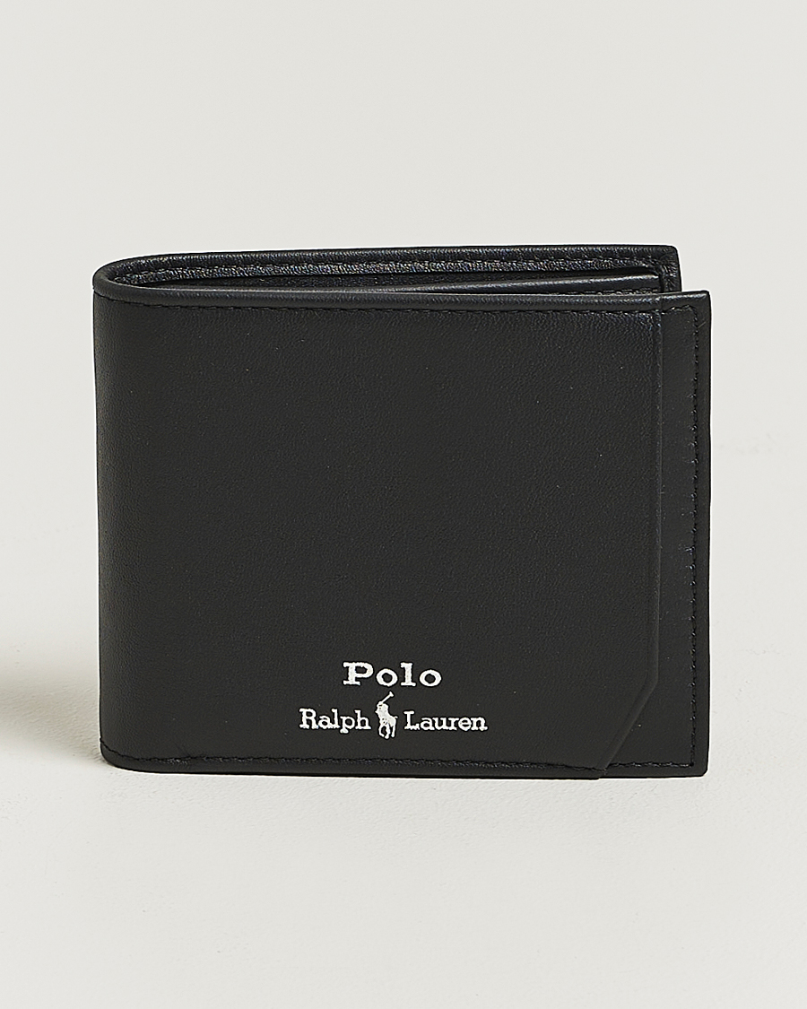 Men | Wallets | Polo Ralph Lauren | Leather Wallet Black