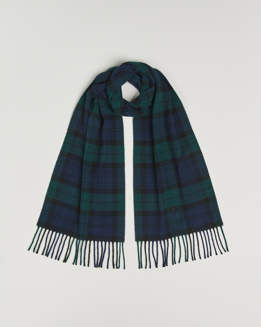 Men | Polo Ralph Lauren Classic Wool Scarf Blackwatch | Polo Ralph Lauren | Classic Wool Scarf Blackwatch