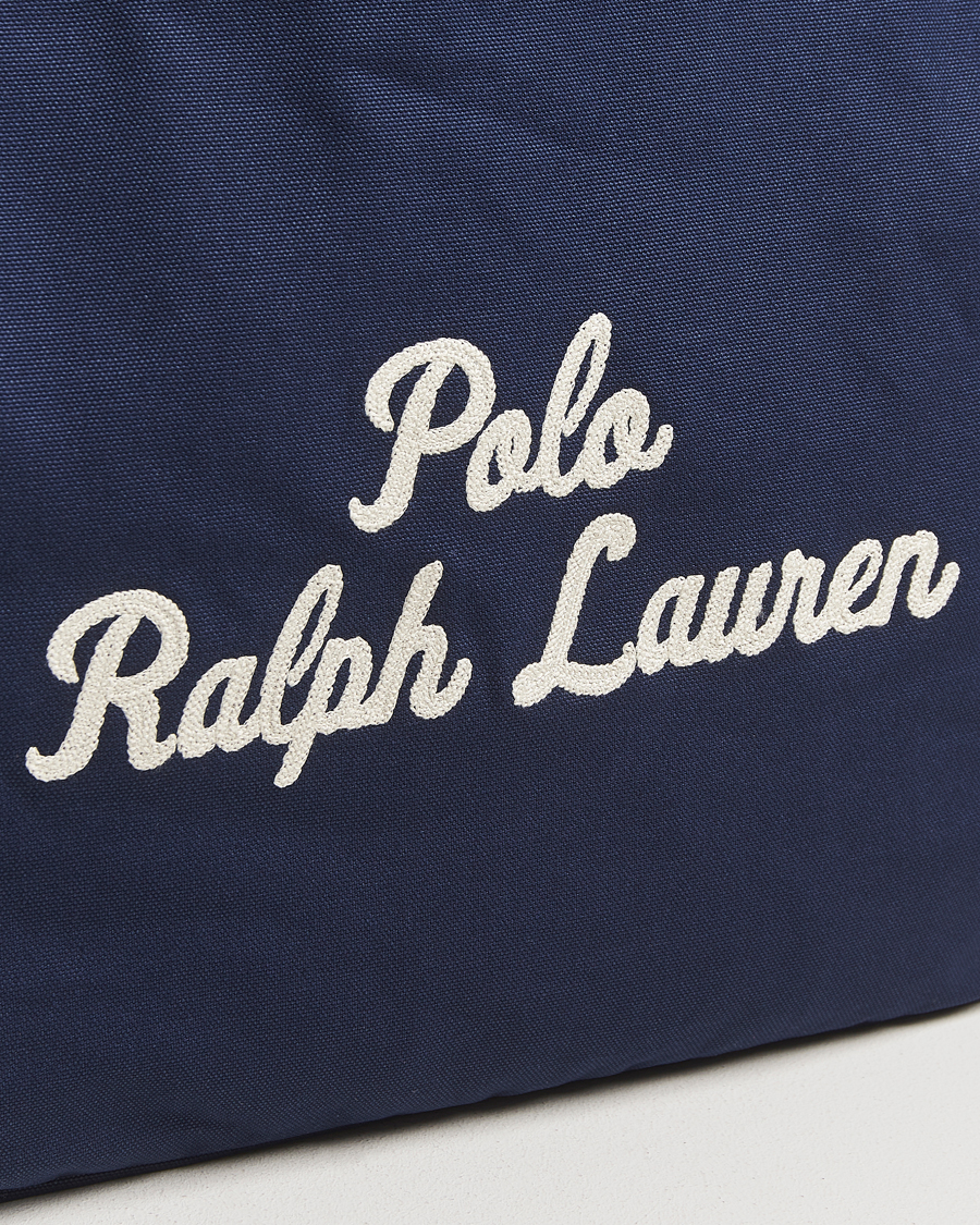 Men | Bags | Polo Ralph Lauren | Canvas Logo Tote Bag Newport Navy