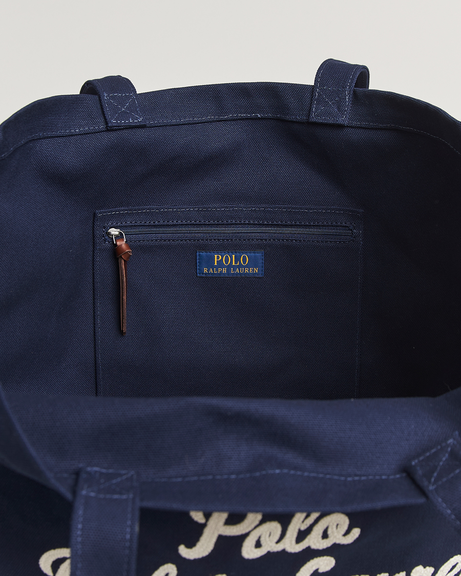 Men | Bags | Polo Ralph Lauren | Canvas Logo Tote Bag Newport Navy