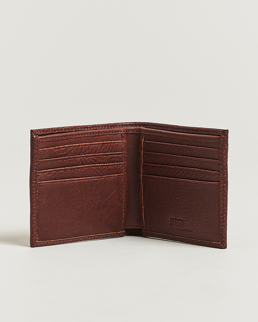 Men | Wallets | Polo Ralph Lauren | Washed Heritage Billfold Wallet British Tan