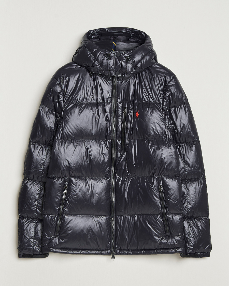 Men | Coats & Jackets | Polo Ralph Lauren | Gorham Glossy Down Jacket Polo Black