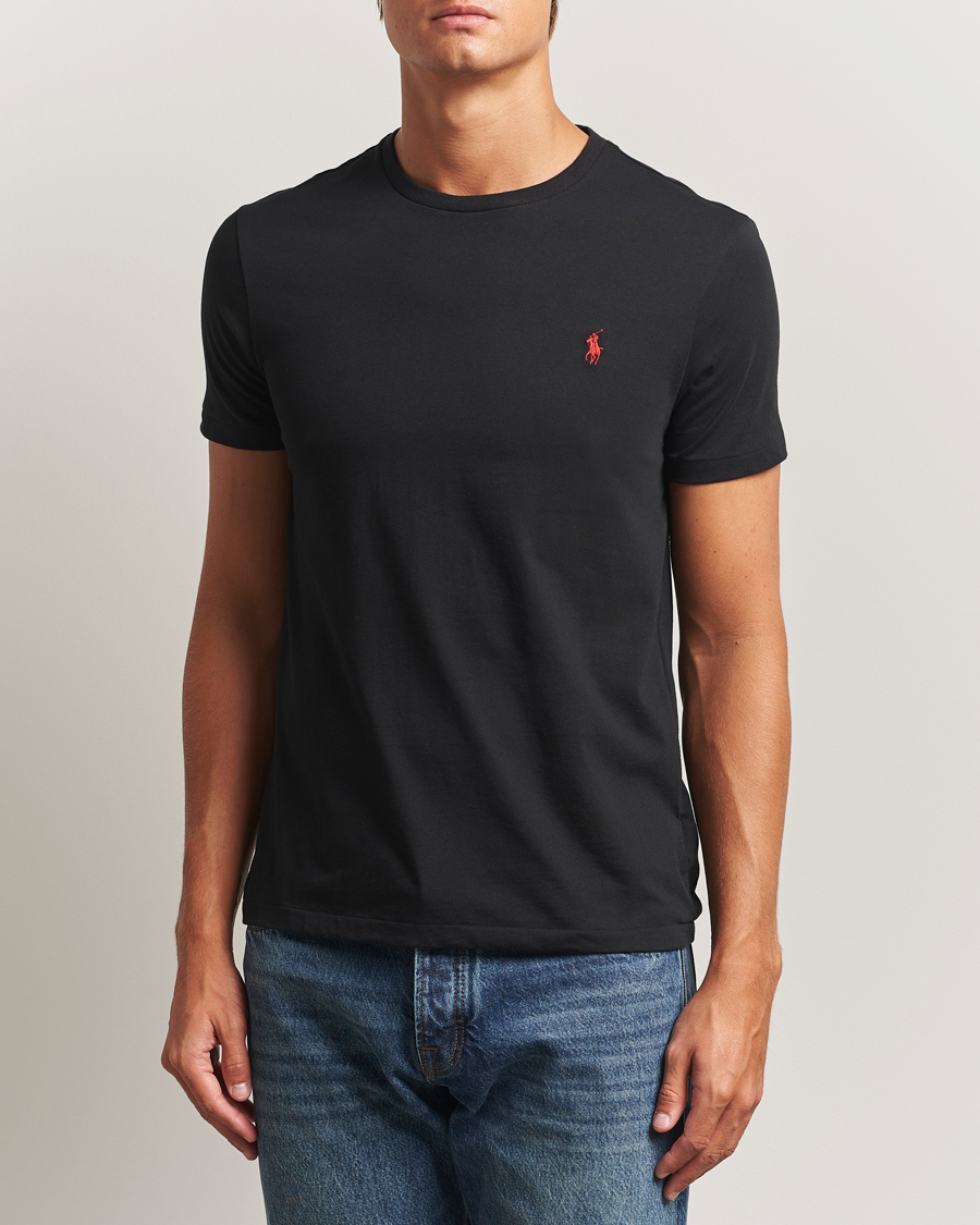 Men | T-Shirts | Polo Ralph Lauren | 2-Pack Crew Neck T-Shirt Black