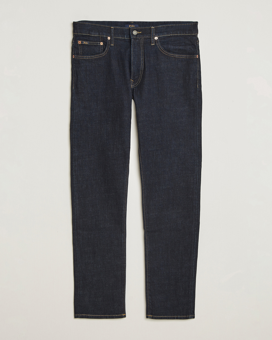 Men | Jeans | Polo Ralph Lauren | Parkside Rinse Stretch Straight Jeans Dark Blue