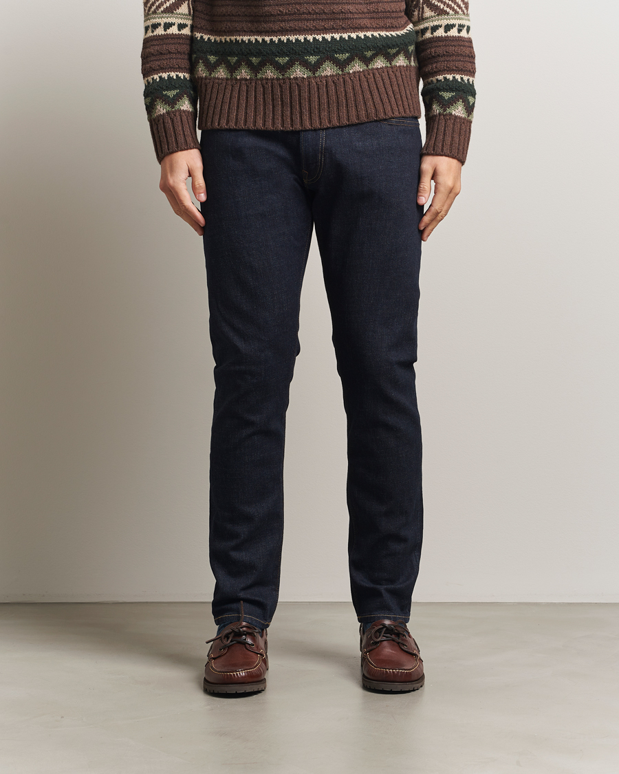 Men | Jeans | Polo Ralph Lauren | Parkside Rinse Stretch Straight Jeans Dark Blue