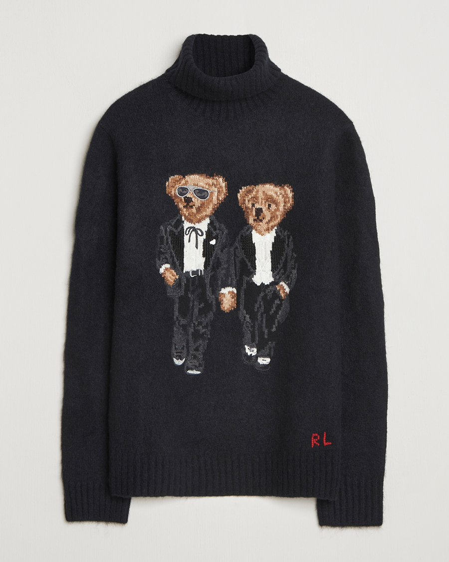 Men | Sweaters & Knitwear | Polo Ralph Lauren | Ralph n Ricky Alpaca Polo Polo Black