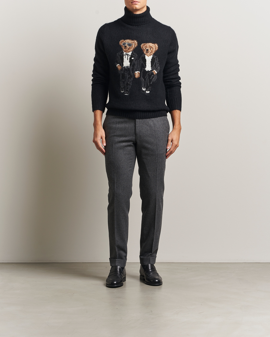 Men | Sweaters & Knitwear | Polo Ralph Lauren | Ralph n Ricky Alpaca Polo Polo Black