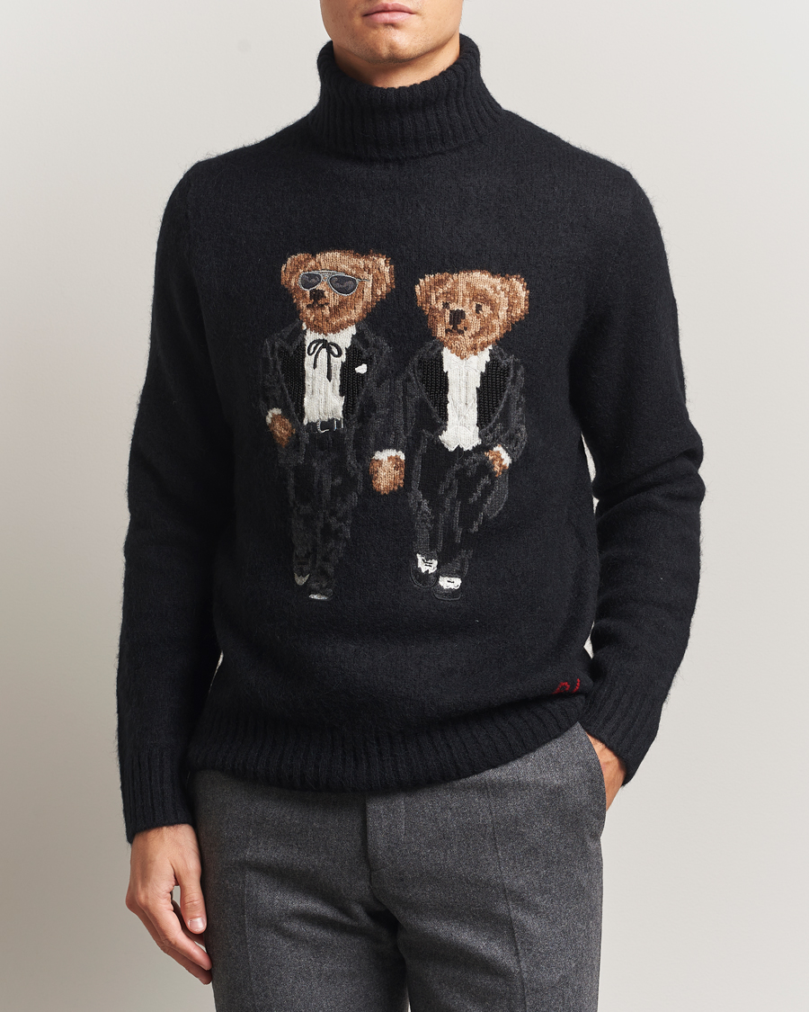 Men | Sweaters & Knitwear | Polo Ralph Lauren | Ralph n Ricky Alpaca Polo Polo Black