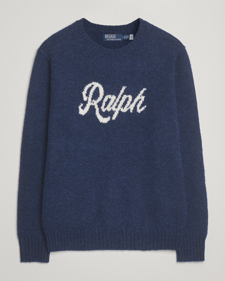 Men | Sweaters & Knitwear | Polo Ralph Lauren | Ralph Alpaca Sweater Navy Combo