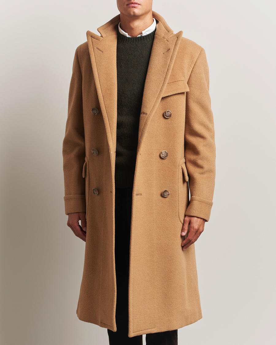 Men | Coats & Jackets | Polo Ralph Lauren | Camel Hair Coat Khaki