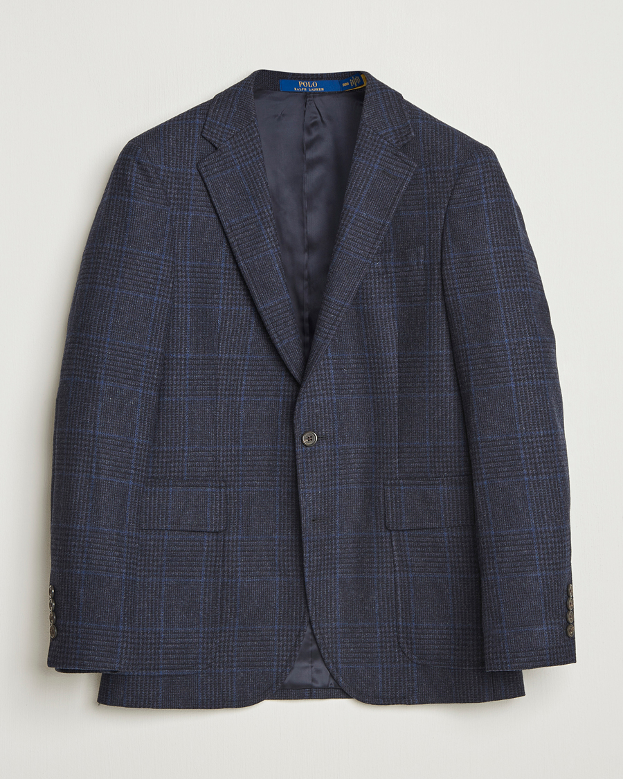 Men | Blazers | Polo Ralph Lauren | Single Breasted Glenplaid Sportcoat Navy Multi
