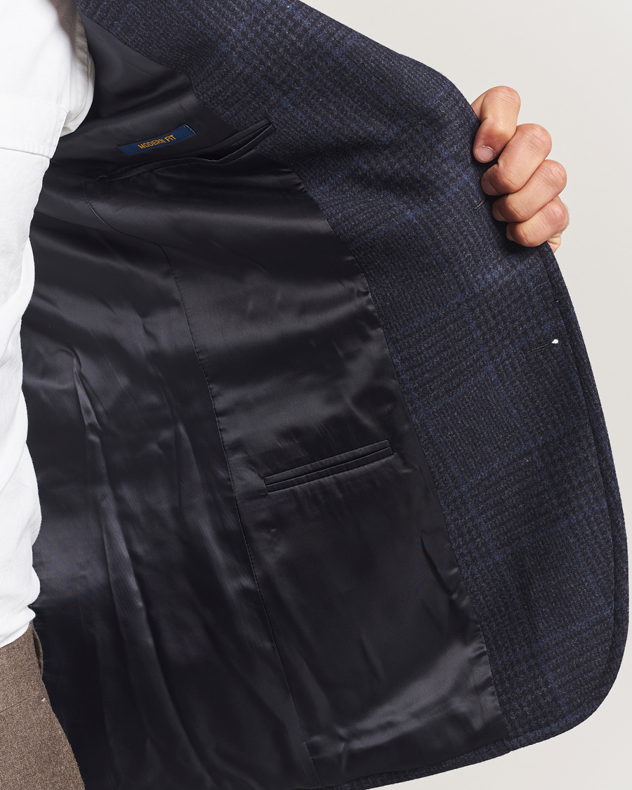 Men | Blazers | Polo Ralph Lauren | Single Breasted Glenplaid Sportcoat Navy Multi