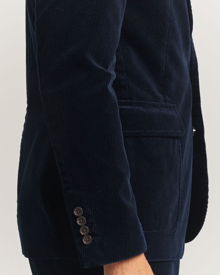 Men | Blazers | Polo Ralph Lauren | Single Breasted Corduroy Sportcoat Navy